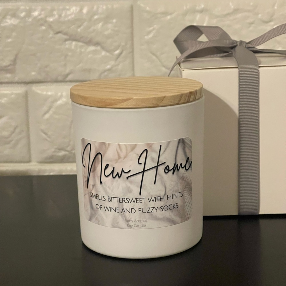 New Home Candle